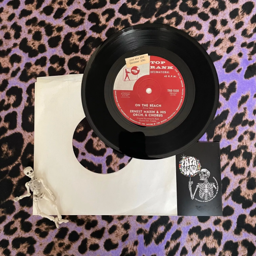 Ernest Maxin & His Orch. & Chorus – On The Beach 7" Vinyl 45RPM - Pop - Top Rank