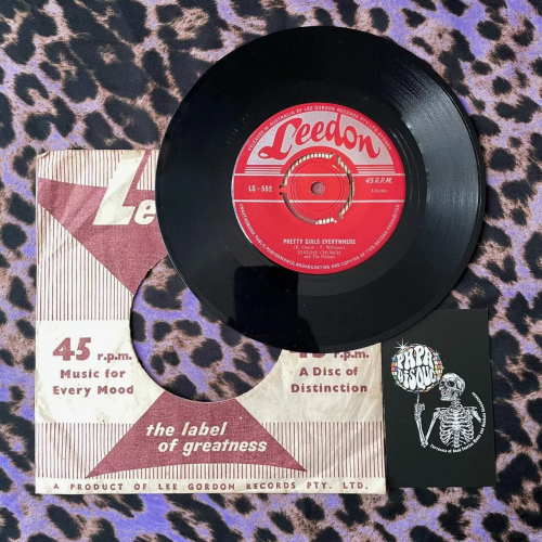Eugene Church – Pretty Girls Everywhere - 7" Vinyl 45RPM - Rockabilly - Leedon