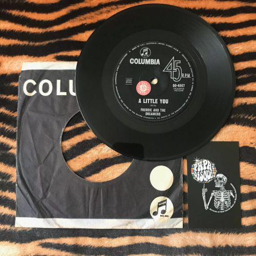 Freddie And The Dreamers – A Little You 7" Vinyl 45RPM - Pop - Columbia SAMPLE