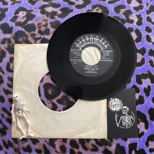 Jimmy Miller/ Les Hobeaux – Sizzlin Hot / Mama 7" Vinyl 45 - Skiffle - Northwood