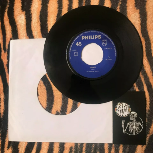 The Jumping Jewels – Exodus7" Vinyl 45RPM - Rock - Philips
