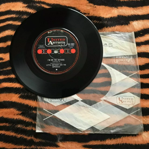 Little Anthony ‎– I'm On The Outside - 7" Vinyl 45 - Soul - United Artists
