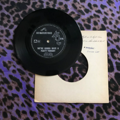 Little Pattie ‎– Pushin' A Good Thing Too Far 7" Vinyl EP 45 Vinyl - Surf - HMV