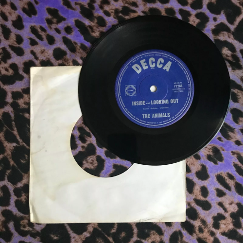 The Animals ‎– Inside - Looking Out 7" Vinyl 45RPM - Rock - Decca