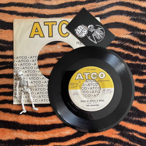 The Coasters – Along Came Jones 7" Vinyl 45RPM - Doo Wop - Atco