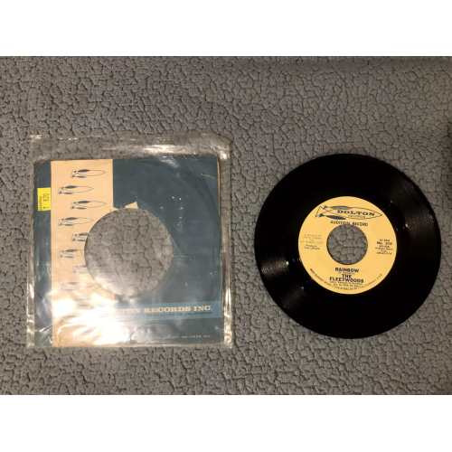 The Fleetwoods – Rainbow / Just As I Need You - Rock Pop VG+