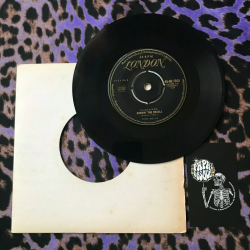 Tony Bellus – Robbin' The Cradle 7" Vinyl 45 - Rockabilly - London - Oz Pressing