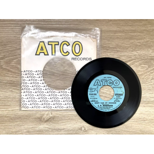 J. P. Robinson – Don't Take My Sunshine - Funk Soul VG+