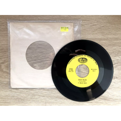 P. Willie Buck – Disco Blues / How Can I Be Nice To You - Blues VG+