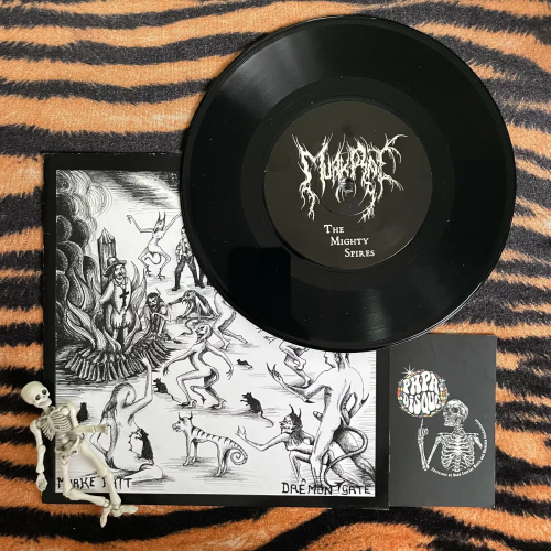 Demons Gate / Murkrat – Demons Gate In Cahoots 7" Vinyl - Metal - Abysmal Sounds