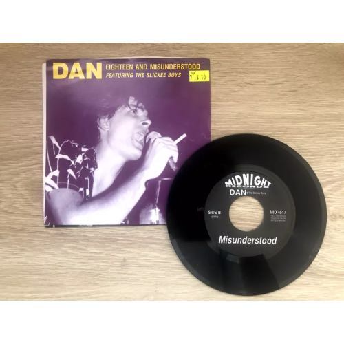  Dan Featuring The Slickee Boys – Eighteen And Misunderstood - Rock VG+