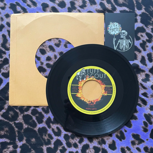 Papa Levi & Tuff Scout All Stars – Fire 7" Vinyl 45RPM - Reggae - Tuff Scout