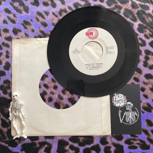 G.L. Crockett – Look Out Mabel 7" Vinyl 45RPM - Rock'n'Roll - RM