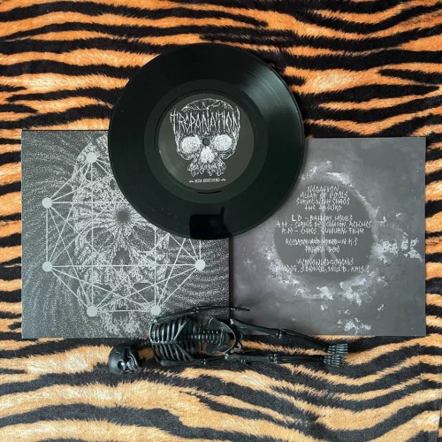 Sabbatic Goat /// Trepanation – Self Titled EP 7" Vinyl 45RPM - Death Metal