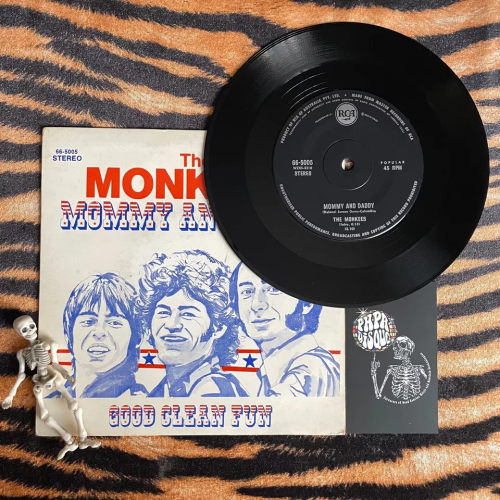 The Monkees – Mommy And Daddy 7" Vinyl 45RPM - Pop - RCA Oz Pressing