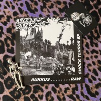 Rukkus ‎– Raw Shock Terror EP 7" Vinyl 33 ⅓ RPM - Hardcore Punk Aseptic Records