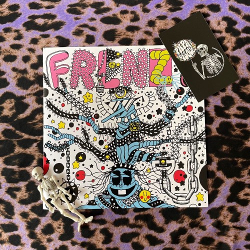Frenzy – Disconnected BLUE Vinyl 7" Vinyl 45RPM - Punk - Distort Reality