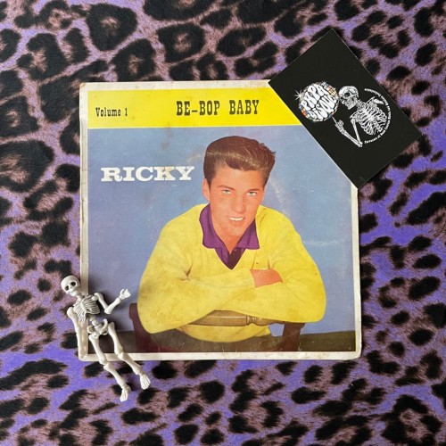 Ricky Nelson – Be-Bop Baby 7" Vinyl 45RPM - Pop - London Records