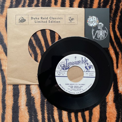 Justin Hinds And The Dominoes With Tommy McCook & The Supersonics / Lyn Taitt With Tommy McCook And The Supersonics – Why Should I Worry / Spanish Eyes