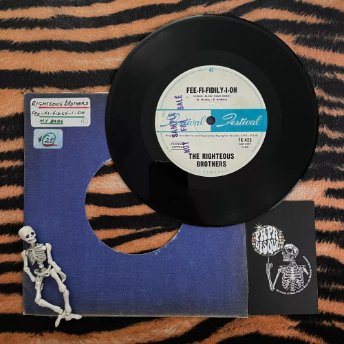  The Righteous Brothers – My Babe PROMO COPY 7" Vinyl 45 - Rock'N'Roll - FESTIVAL