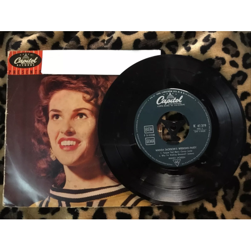 Wanda Jackson - Weekend Party RnR Rockabilly Rare Killer VG- / Poor
