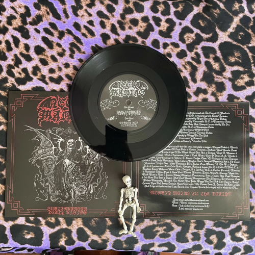 Necromaniac – Subterranean Death Rising EP 7" Vinyl 33RPM - Metal - Iron Pegasus
