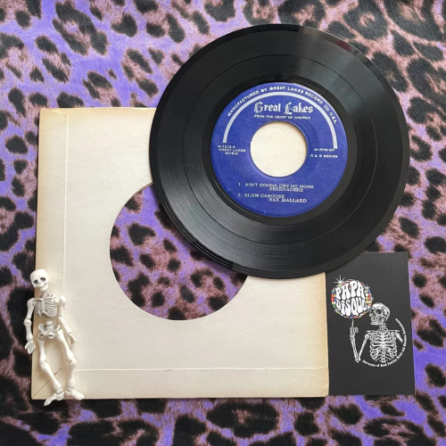 Various – Ain't Gonna Cry No More 7" Vinyl 45RPM - Blues - Great Lakes