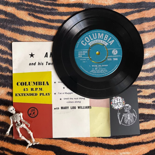 Andy Kirk - Walkin' And Swingin' EP 2. 7" Vinyl 45RPM - Jazz - Columbia