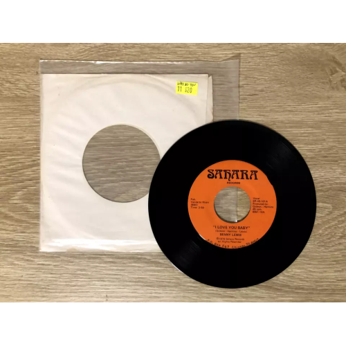  Benny Lewis – I Love You Baby / Why You Do Me Wrong - Soul Blues VG+